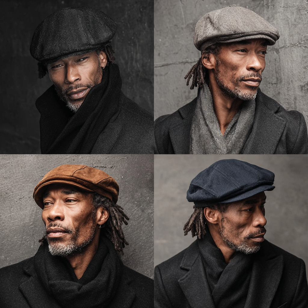 Urban Vintage Baker Boy Cap