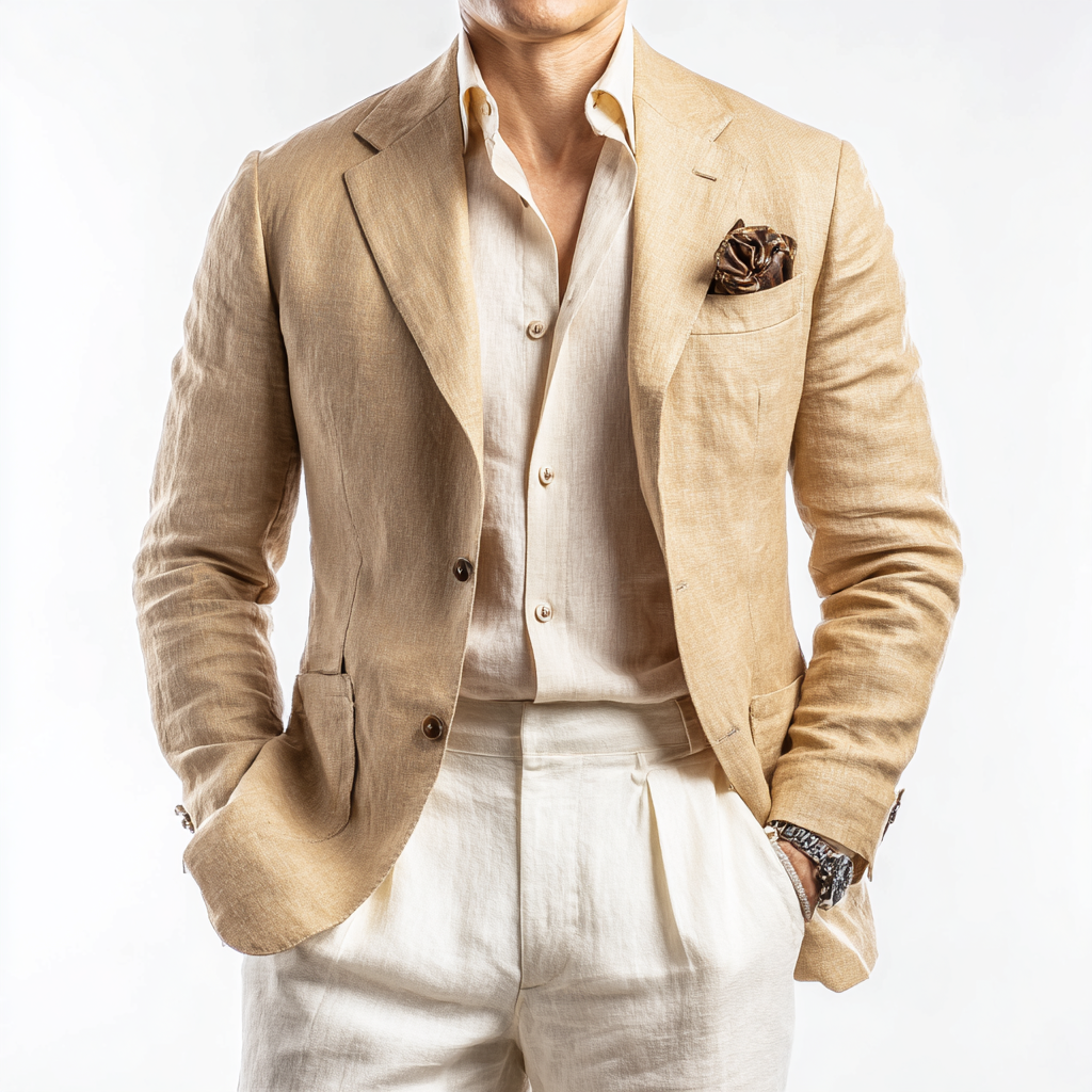 Linen-Cotton Casual Blazer: A Smart Choice for Every Day