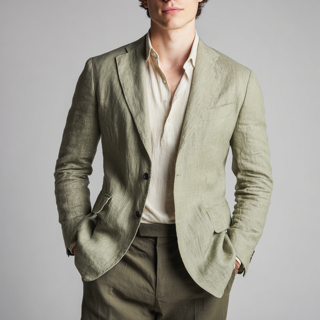 Linen-Cotton Casual Blazer: A Smart Choice for Every Day