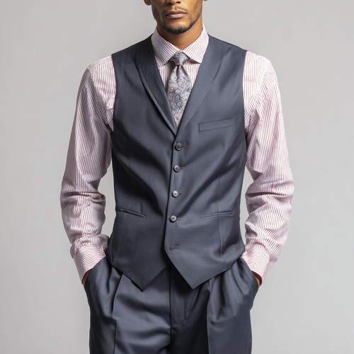 3-Piece Suit Vest Set: Smart Layering