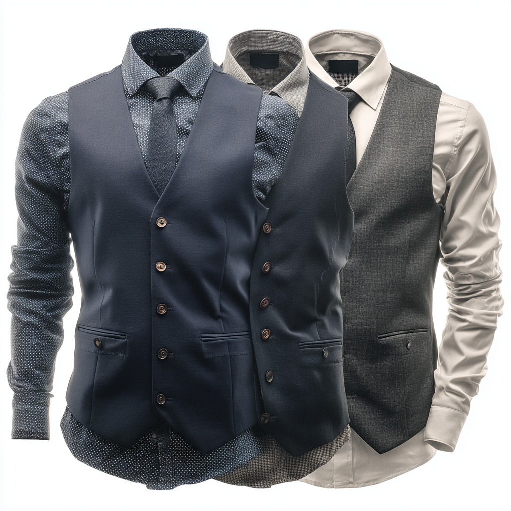 3-Piece Suit Vest Set: Smart Layering