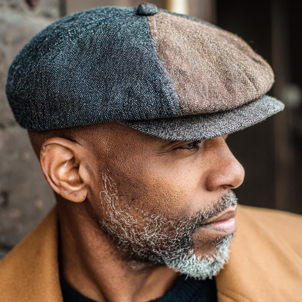 Urban Vintage Baker Boy Cap
