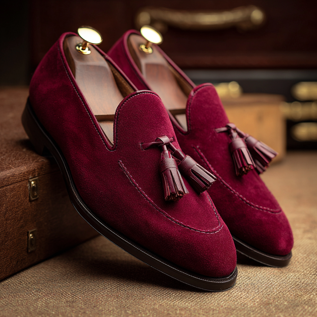 Suede Luxe Tassel Loafers