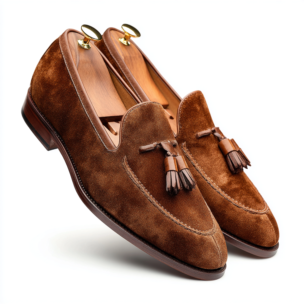 Suede Luxe Tassel Loafers