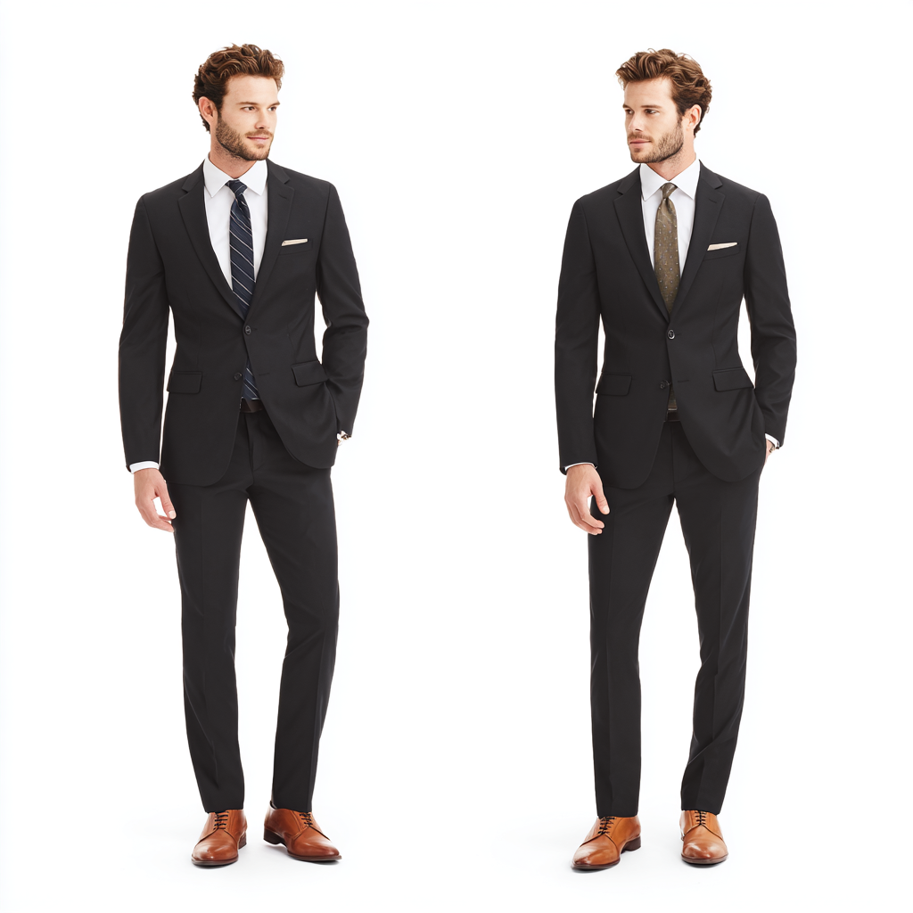 Slim Fit 2-Piece Suit – Classic Formal