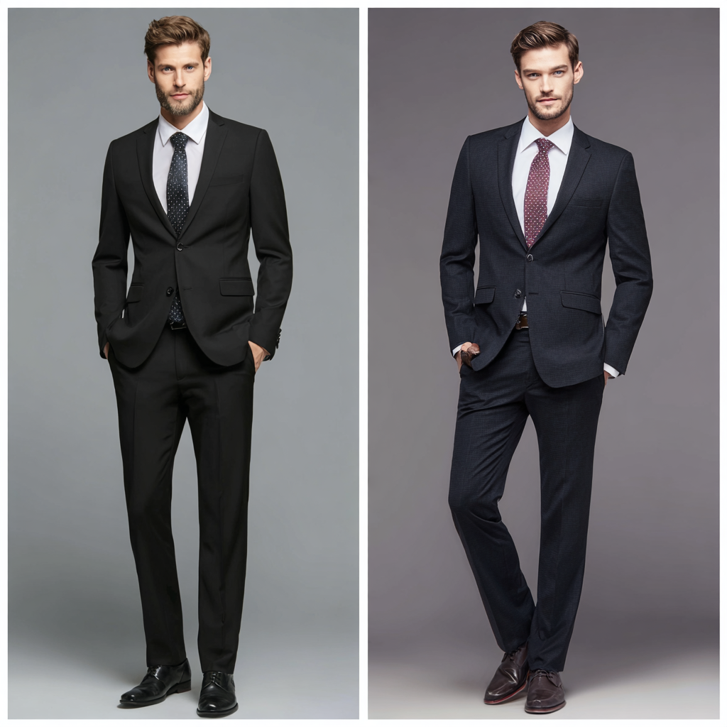 Slim Fit 2-Piece Suit – Classic Formal